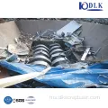 Mesin pencincang plastik haiwan peliharaan dua aci